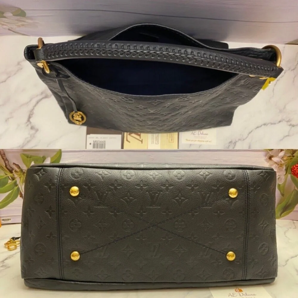 ❤️‍🩹SOLD❤️‍🩹 Louis Vuitton Artsy MM Empreinte Infini Shoulder Tote Purse(CA2182) - Picture 10 of 12